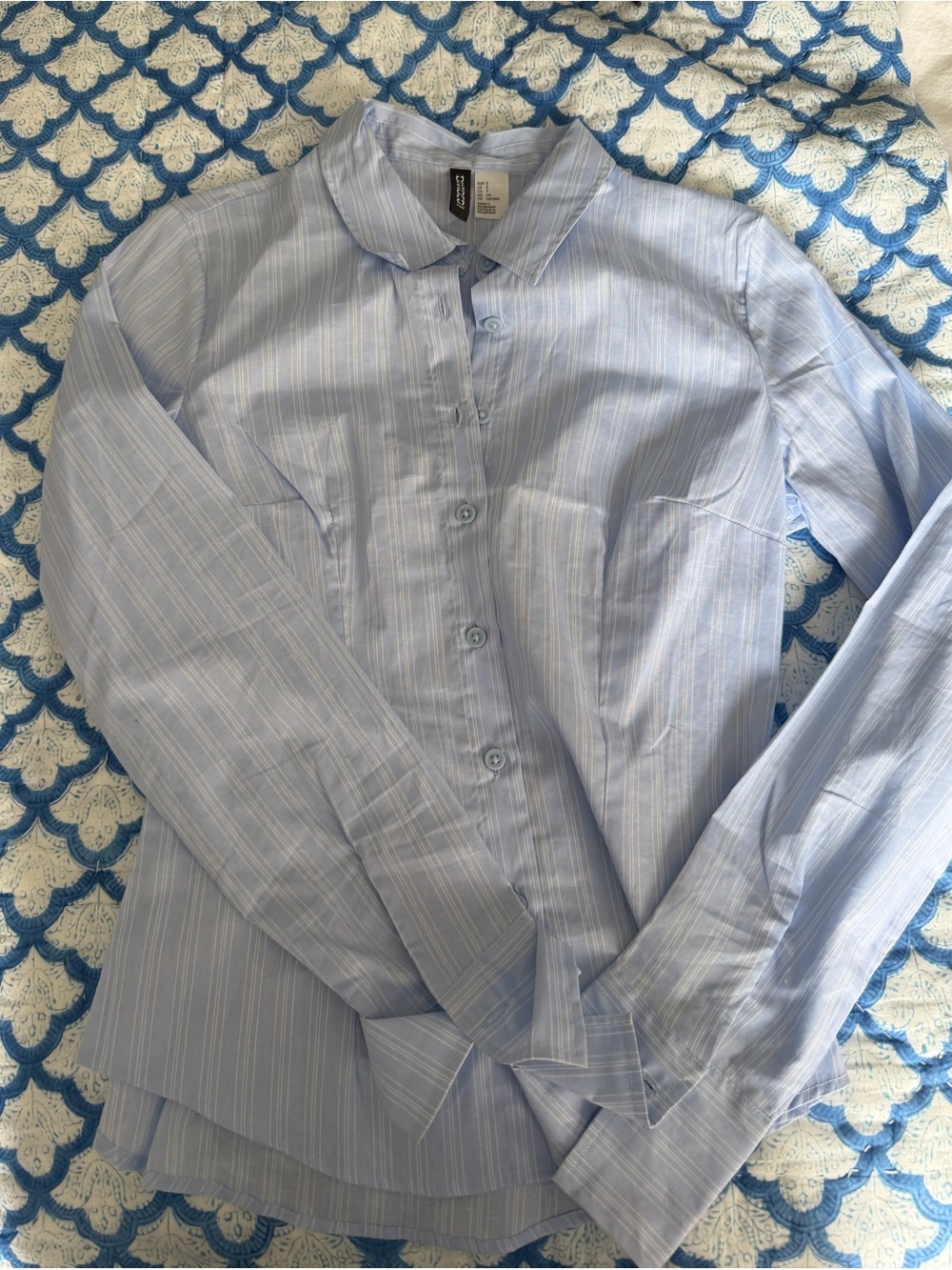 Pinstripe top
